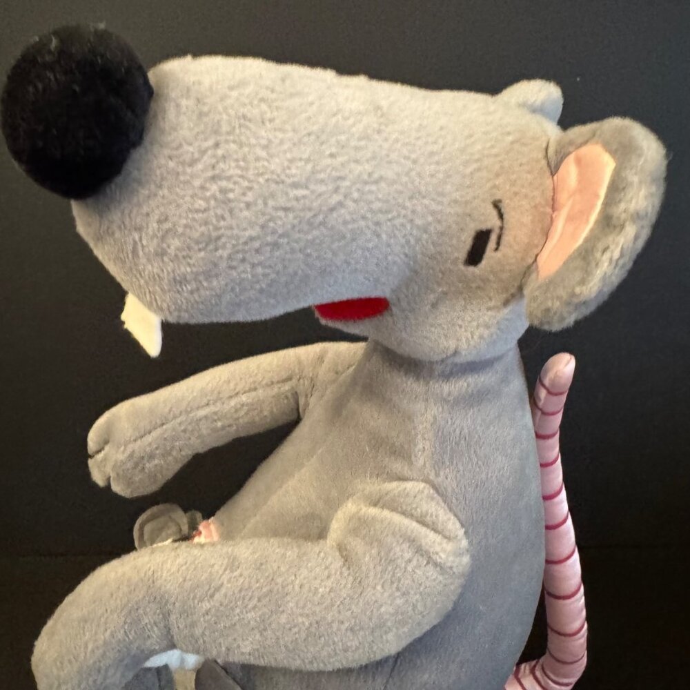 Vintage Ikea Plush Rat with Babies in Pouch Fa Fä Collectible - Picture 9 of 15
